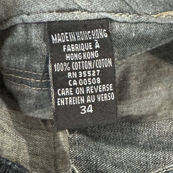 Le Jean De Marithe Francois Girbaud Jeans Size 34 - Picture 9 of 14